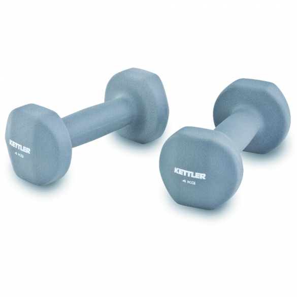 Kettler Neopreen Dumbbels 2x4 kg 07371-090 07371-090